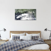 Satellitenansicht der Ölpest 2 Leinwanddruck (Insitu (Schlafzimmer))