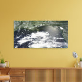 Satellitenansicht der Ölpest 2 Leinwanddruck (Insitu (Wohnzimmer))