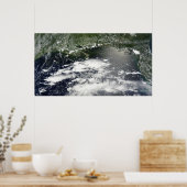 Satellitenansicht der Ölpest 2 Poster (Küche)