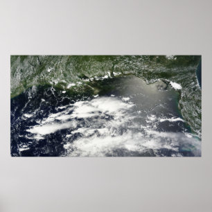 Satellitenansicht der Ölpest 2 Poster
