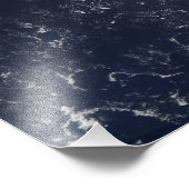 Satellitenansicht der Ölpest Fotodruck (Ecke)