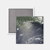 Satellitenansicht der Ölpest Magnet (Vorderseite/Rückseite)