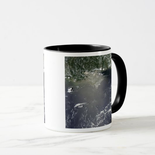 Satellitenansicht der Ölpest Tasse (VorderseiteRechts)