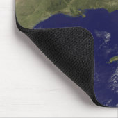 Satellitenansicht der Ostküste der Vereinigten Sta Mousepad (Ecke)