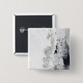 Satellitenansicht der Ostküste Grönlands Button (Vorne & Hinten)