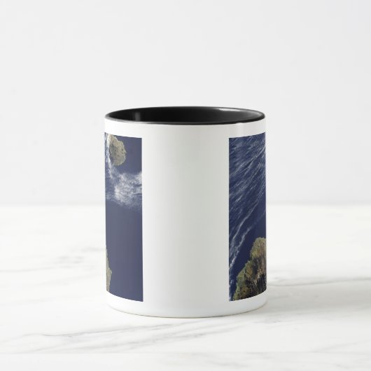 Satellitenansicht der Prinz-Edward-Inseln Tasse (Zentrum)