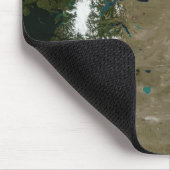 Satellitenansicht der Region Patagonien Mousepad (Ecke)