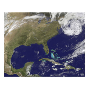 Satellitenansicht der Staatostküste Fotodruck