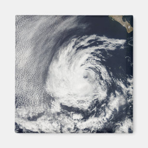 Satellitenansicht der tropischen Krise Blas Magnet
