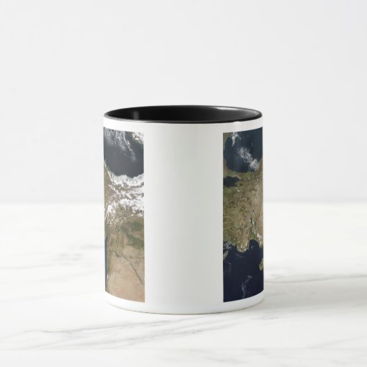 Satellitenansicht der Türkei Tasse (Zentrum)