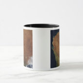 Satellitenansicht der Western Australien Tasse (Zentrum)