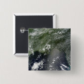 Satellitenansicht des Golfs von Mexiko 2 Button (Vorne & Hinten)