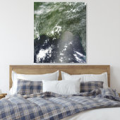 Satellitenansicht des Golfs von Mexiko 2 Leinwanddruck (Insitu (Schlafzimmer))