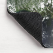 Satellitenansicht des Golfs von Mexiko 2 Mousepad (Ecke)
