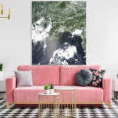 Satellitenansicht des Golfs von Mexiko Leinwanddruck (Insitu (Wohnzimmer))