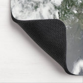 Satellitenansicht des Golfs von Mexiko Mousepad (Ecke)