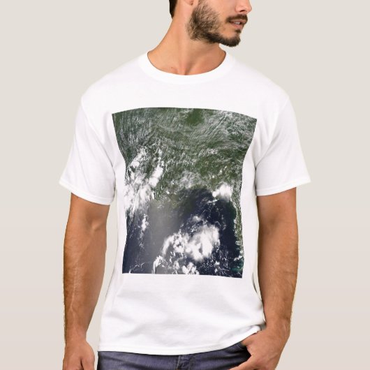Satellitenansicht des Golfs von Mexiko T-Shirt (Vorderseite)