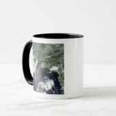 Satellitenansicht des Golfs von Mexiko Tasse (Vorderseite Links)
