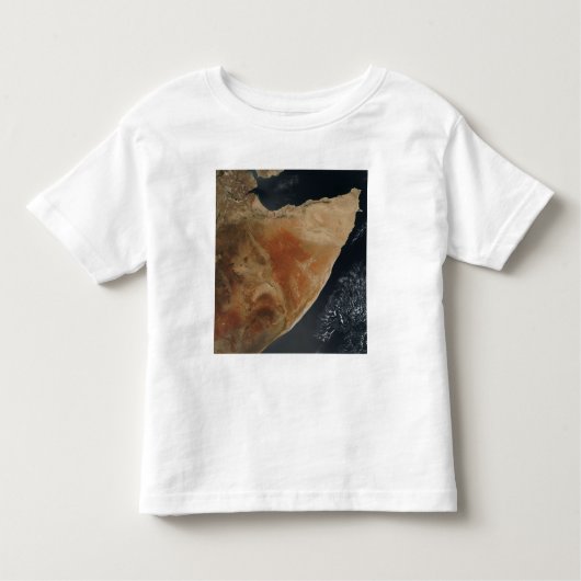 Satellitenansicht des Horns von Afrika Kleinkind T-shirt (Vorderseite)