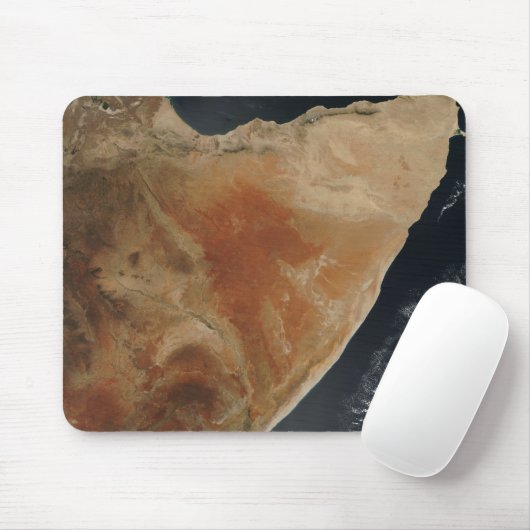 Satellitenansicht des Horns von Afrika Mousepad (Mit Mouse)
