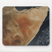 Satellitenansicht des Horns von Afrika Mousepad (Vorne)
