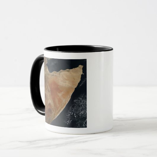 Satellitenansicht des Horns von Afrika Tasse (Vorderseite Links)