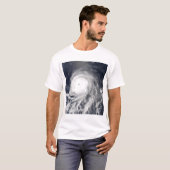 Satellitenansicht des Hurrikans Celia T-Shirt (Vorne ganz)
