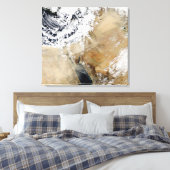 Satellitenansicht des östlichen Mittelmeers Leinwanddruck (Insitu (Schlafzimmer))