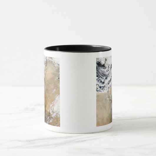 Satellitenansicht des östlichen Mittelmeers Tasse (Zentrum)