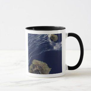 Satellitenansicht des Prinzen Edward Islands Tasse