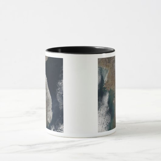 Satellitenansicht des Schneefalls Tasse (Zentrum)