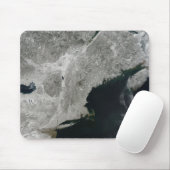 Satellitenansicht des Schnees Mousepad (Mit Mouse)