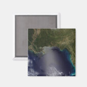 Satellitenansicht des Südosten des Vereinigten Sta Magnet (Vorderseite/Rückseite)