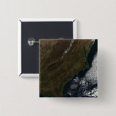 Satellitenansicht des Südosten-Staat Button (Vorne & Hinten)