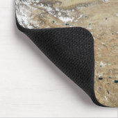 Satellitenansicht des tibetischen Plateaus Mousepad (Ecke)