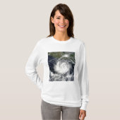 Satellitenansicht des tropischen Sturms Darby T-Shirt (Vorne ganz)
