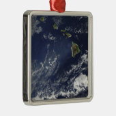 Satellitenansicht des Vulkannebels Silbernes Ornament (Rechts)
