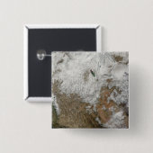 Satellitenansicht des Westerns Vereinigte Staaten Button (Vorne & Hinten)