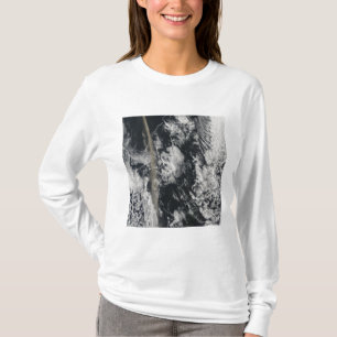 Satellitenansicht einer Aschenfeder T-Shirt