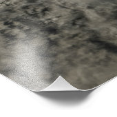 Satellitenansicht einer Aschenwolke 2 Fotodruck (Ecke)