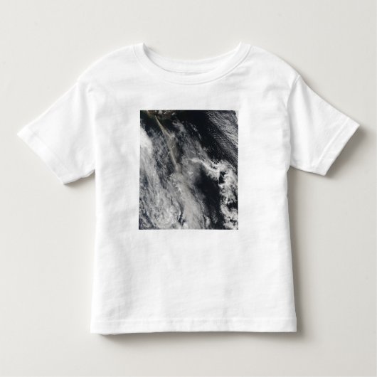 Satellitenansicht einer Aschenwolke 2 Kleinkind T-shirt (Vorderseite)