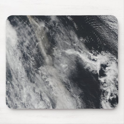 Satellitenansicht einer Aschenwolke 2 Mousepad (Vorne)