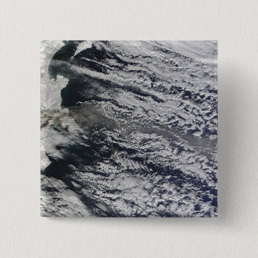 Satellitenansicht einer Aschenwolke 3 Button (Vorderseite)