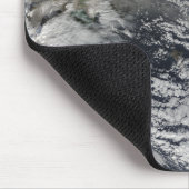 Satellitenansicht einer Aschenwolke 3 Mousepad (Ecke)