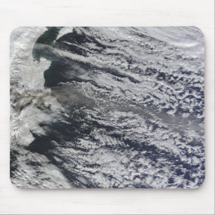 Satellitenansicht einer Aschenwolke 3 Mousepad