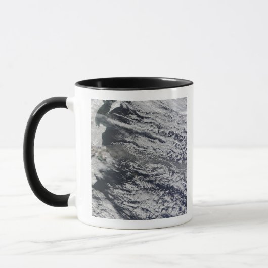 Satellitenansicht einer Aschenwolke 3 Tasse (Links)