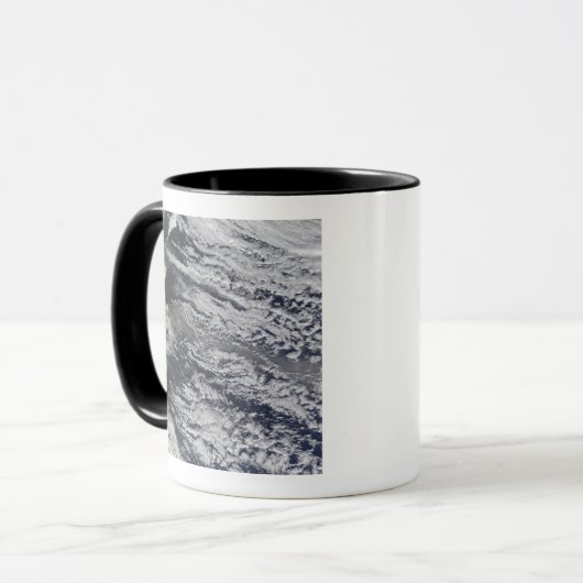 Satellitenansicht einer Aschenwolke 3 Tasse (Vorderseite Links)