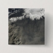 Satellitenansicht einer Aschenwolke 4 Button (Vorderseite)