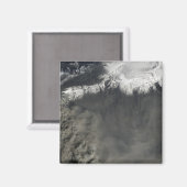 Satellitenansicht einer Aschenwolke 4 Magnet (Vorderseite/Rückseite)