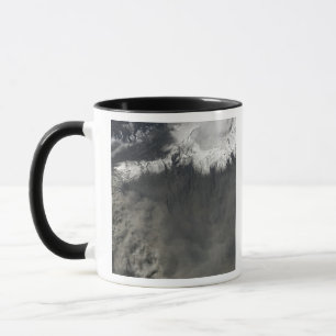 Satellitenansicht einer Aschenwolke 4 Tasse